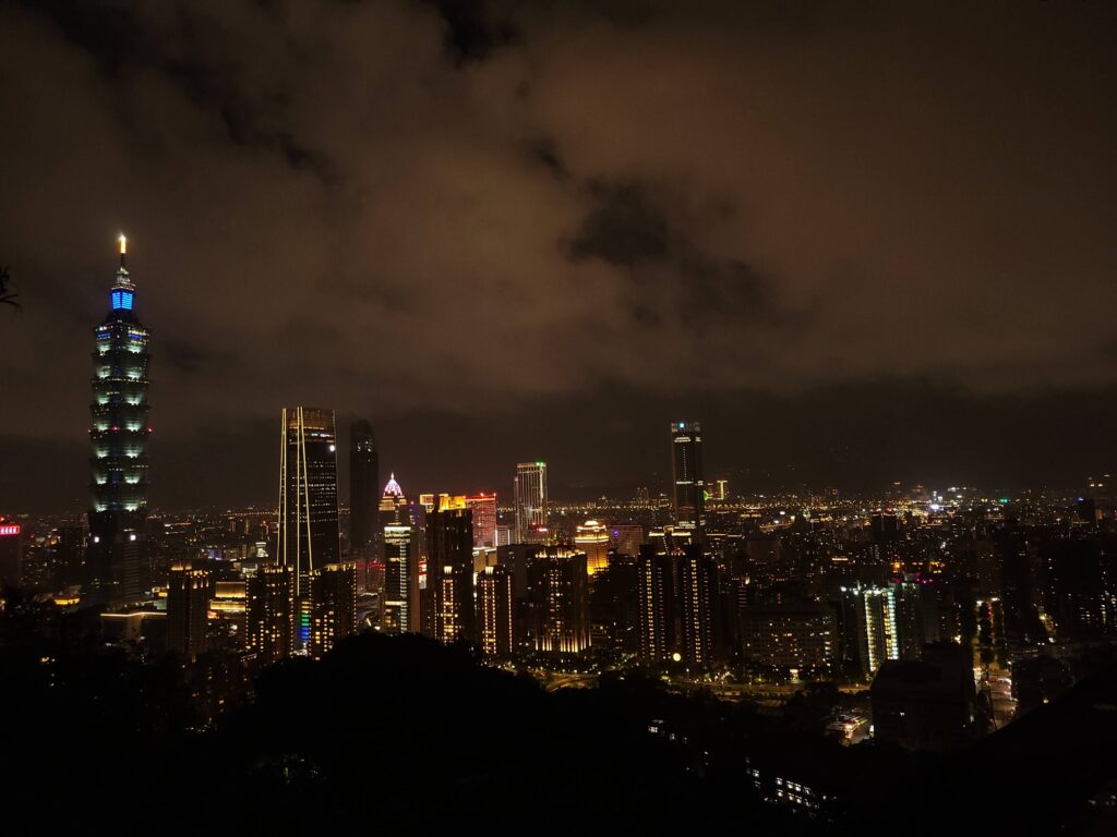 Taipei 101 View from the Elephant Mountain